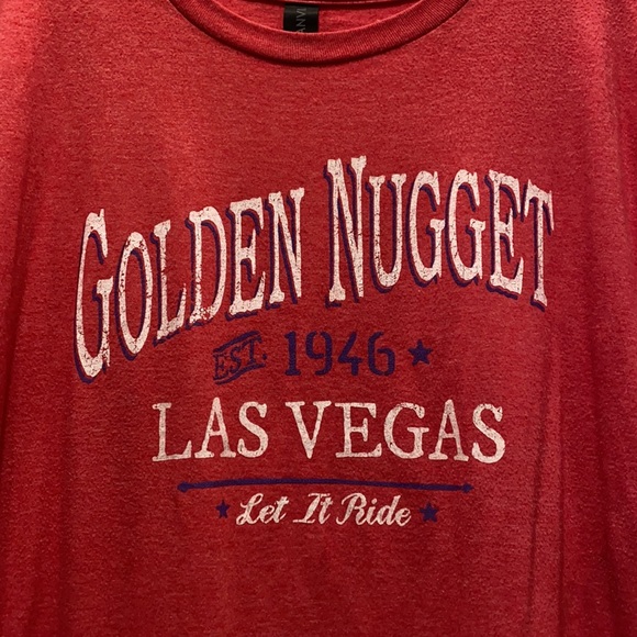 Las Vegas Golden Nugget T-shirt XL - Picture 2 of 3